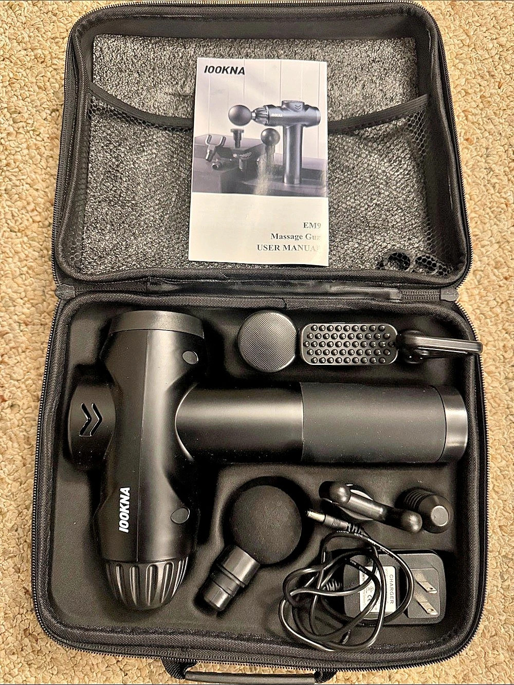 IOOKNA EM9 Massage Gun Massage Gun Kit